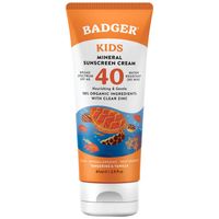 Badger Clear Zinc Kids Sunscreen Cream SPF 40